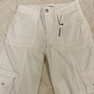 Garage White Flare & Wide Leg Jeans